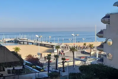 Image de T3 centre Arcachon avec parking, vue bassin, proches commerces