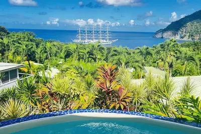 Image de Villa Vue Mer Panoramique -Piscine - 3ch et 3 Sdb Clim et Jardin Botanique PRIVÉ