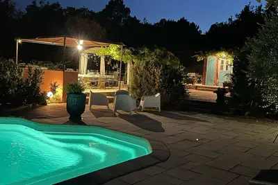 Image de Le Grand Bois de La Cour. Piscine privée et chauffée