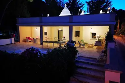 Trullo Villa Giulia, comfortable villa in Itria Valley.