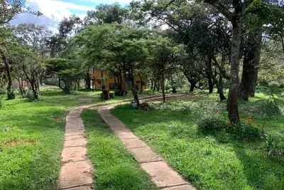 Image de Cabin, located in a natural area around