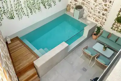 Image de Maison \"Recuerdos del Sur\" avec piscine, terrasse, balcon, barbecue, climatisation & Wi-Fi