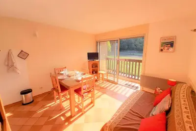 Image de Charmant T2 à Saint-Lary-Soulan avec balcon, parking, et casier à skis