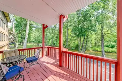 Image de 1br suite on the river, steps from downtown Helen, Ga.