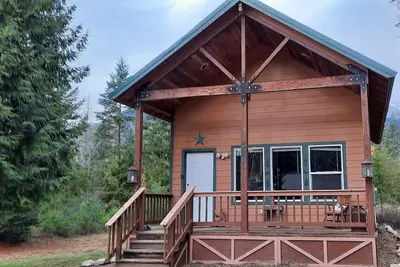 Image de Mountain Cabin near Lake Pend Oreille, Schweitzer Resort, Sandpoint, Wilderness