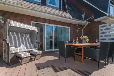 Image de Blaue Huis ground floor with sauna - Welcome to the \"Blaue Huis\"