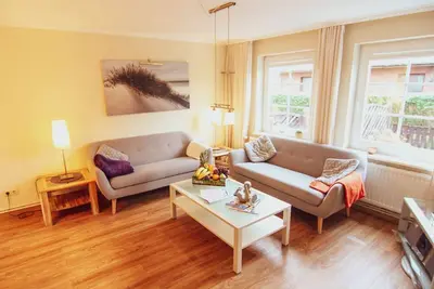 Image de Seacloud in Haus Inken at ground level - Relaxed island life: Cozy