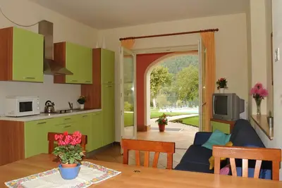 Image de Luxueux appartement avec piscine à Idro