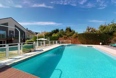 Image de Belle Villa contemporaine de 250㎡ - 50 m de la mer - 6 Chambres - 15 Personnes
