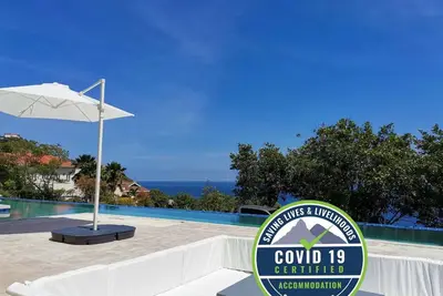 Image de Ocean views, 1 bedroom, 1. 5 bathrooms, 65f infinity pool, firepit