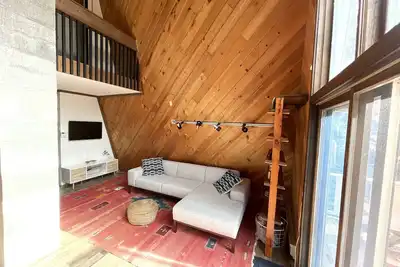 Image de Modern White Mt Base Camp A-Frame- Franconia, Littleton, Cannon, Bretton Woods