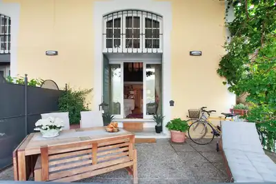 Image de Appartement \"Casa Al Molo\" avec vue sur le lac, jardin et Wi-Fi.