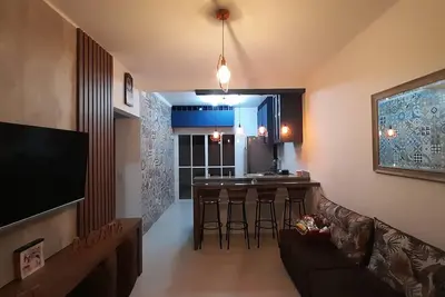 Image de Itanhaem. Cozy new house with pool and private barbecue area