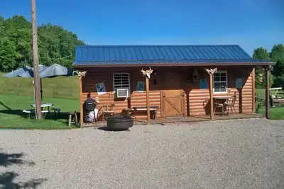 Image de Cabin Borders Zaleski State Forest 40 Private Acres with Stocked Pond