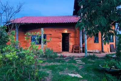 Image de Bioconstruction House and the most beautiful Sunset in Chapada