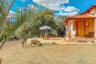 Image de Chalet 1 at the foot of the mountain in Bichinho Mg
