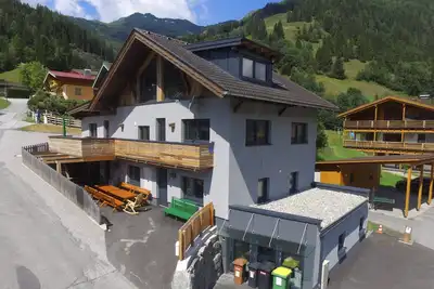 Image de Ski-in/ski-out d'ambiance avec terrasse