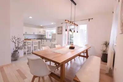 House Eden with mountain views
