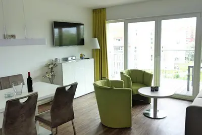 Image de 48. 3. M Seestern - Modern vacation apartment, infrared cabin, close to the beach, large