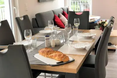 Image de House No. 36, Ferienhaus Deichgraf - Well-kept vacation home, sauna, south-facing terrace,