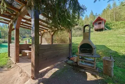 Image de Bel appartement dans une maison de vacances avec Wifi, piscine, Tv, patio, animaux admis et parking