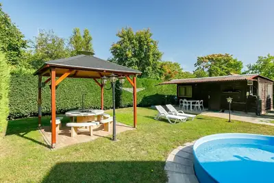 Image de Belle maison de vacances privée avec piscine privée, Wifi, Tv, terrasse et parking
