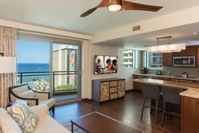 Image de 2 Bed, 2 Bath Ocean View – Grand Islander Hgvc Hawaiian Village