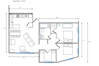 Image de Spacious apartment with option of facilities and meals in Chalet-Hotel complex