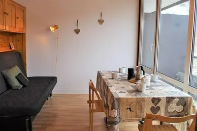 Image de Studio cosy avec balcon, au pied des pistes et proche des commerces, Vars Les Claux
