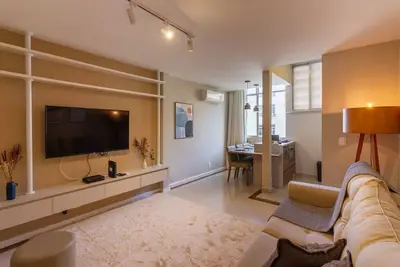 Tabas | Beautiful 1 bedroom apartment - Ipanema - Rj | Ip0006