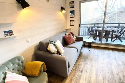 Image de Studio joliment rénové proche des pistes