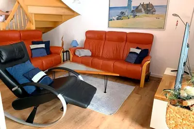 Image de Semi-detached house lighthouse in vacation park with garden, terrace and pool -