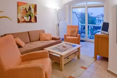 Image de Baltic Sea apartment with south-facing balcony - sauna area included and only 100 m to the beach