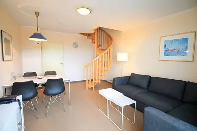 Image de Maisonette vacation apartment on the North Sea with balcony and direct beach access -