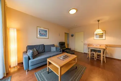 Image de Beachfront 3-room apartment with balcony located directly on the North Sea dike -