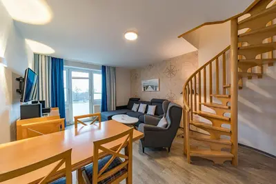 Image de Family-friendly maisonette on the North Sea with balcony and beach access