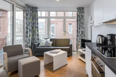 Image de Dog-friendly apartment with sunny south-east-facing loggia - 100 m to the beach! -