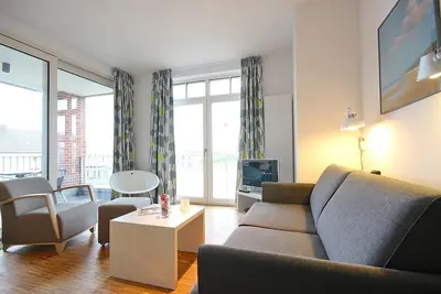Image de Family and dog-friendly vacation apartment with loggia - 100 m to the beach! -