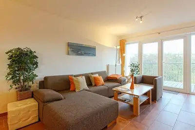 Image de Great vacation apartment with balcony, sea view, private sauna and whirlpool bath -