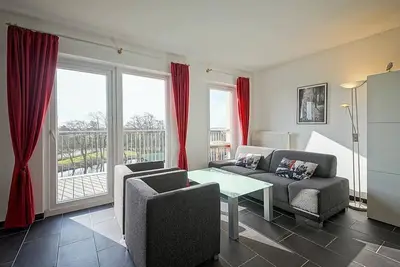 Image de Great vacation apartment on the North Sea with south-facing balcony, sauna and whirlpool bath -