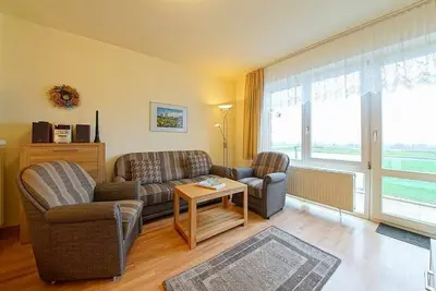 Image de Dog-friendly maisonette apartment with balcony, North Sea view and two bathrooms!