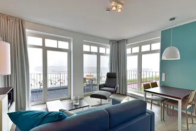 Image de Great corner apartment right on the North Sea with great sea views and balcony!