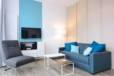 Image de Great, barrier-free apartment with sunny south-facing terrace - only 20 m to the beach!