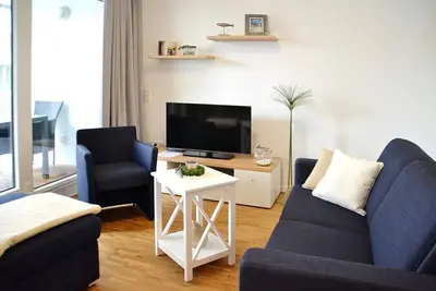 Image de Great family apartment just 150 m from the Baltic Sea beach with balcony & underfloor heating