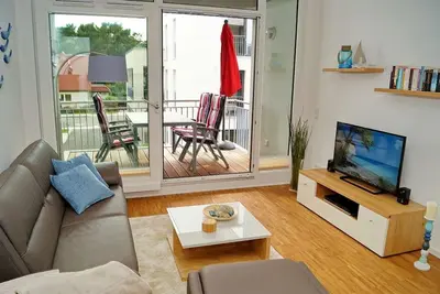 Image de Great family apartment very close to the Baltic Sea with balcony and underfloor heating -