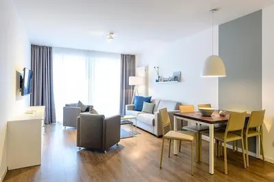 Image de Family apartment near the North Sea with balcony incl. use of swimming pool & sauna -