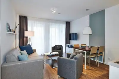 Image de Apartment near the North Sea with two balconies incl. use of swimming pool & sauna -