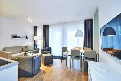 Image de Great apartment close to the beach with large balcony incl. use of swimming pool & sauna