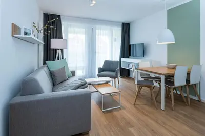 Image de Apartment near the lake with two terraces, parking, use of swimming pool & sauna