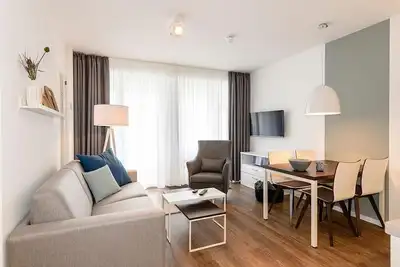 Image de Great 3-room vacation apartment in a quiet location with two balconies near the beach